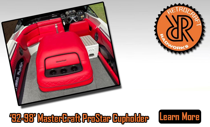 Red Mastercraft Cupholder